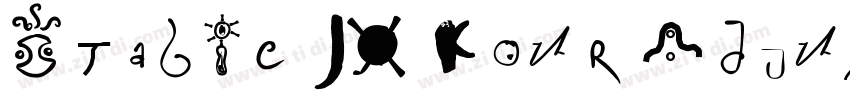 Italic JX Four Adjus字体转换